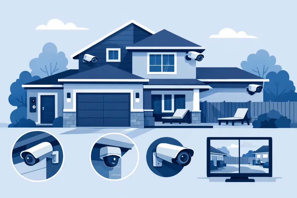Where to Place Home Security Cameras Safely