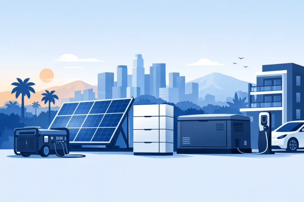 Backup Power Options for Los Angeles Properties