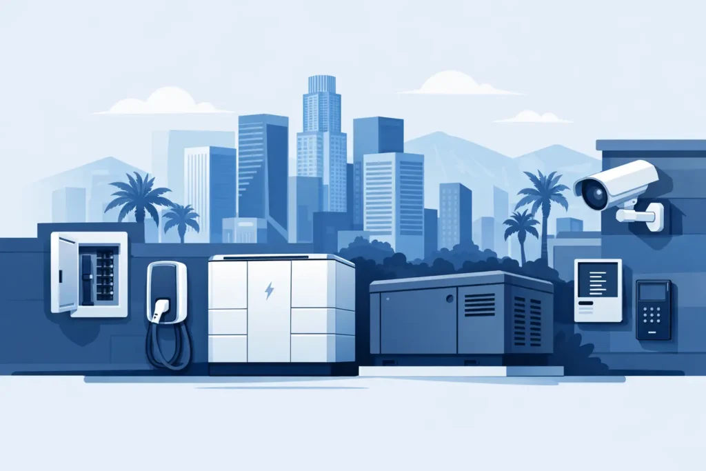 Backup Power Systems Los Angeles Properties Need