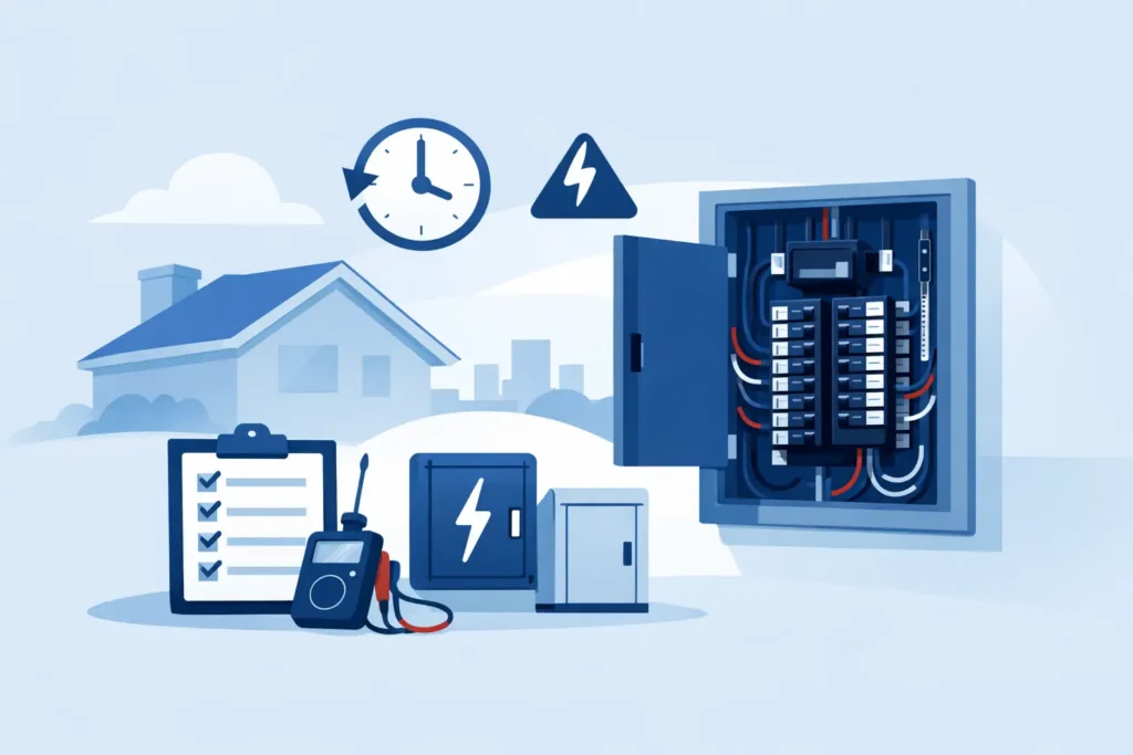 When to Replace Electrical Panel at Your Property