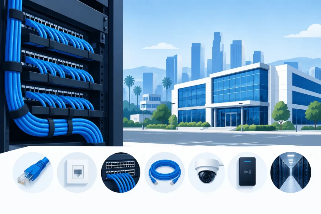 Network Cabling Installation Los Angeles Guide