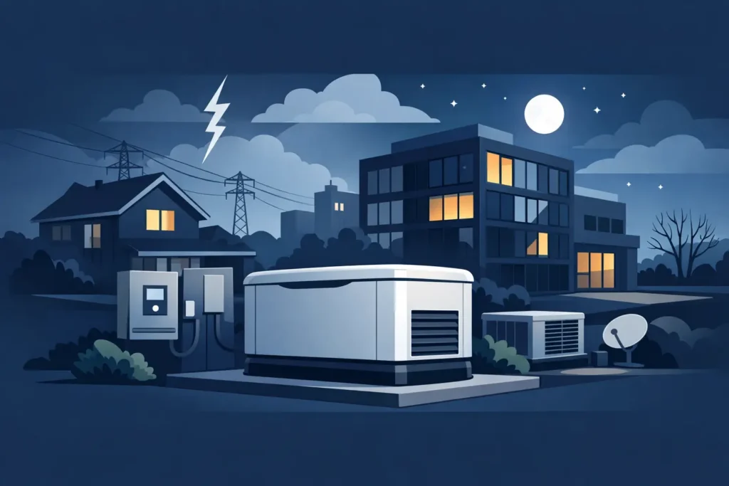 Standby Generators for Reliable Property Power